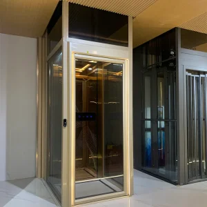 Hydraulic domestic elevator