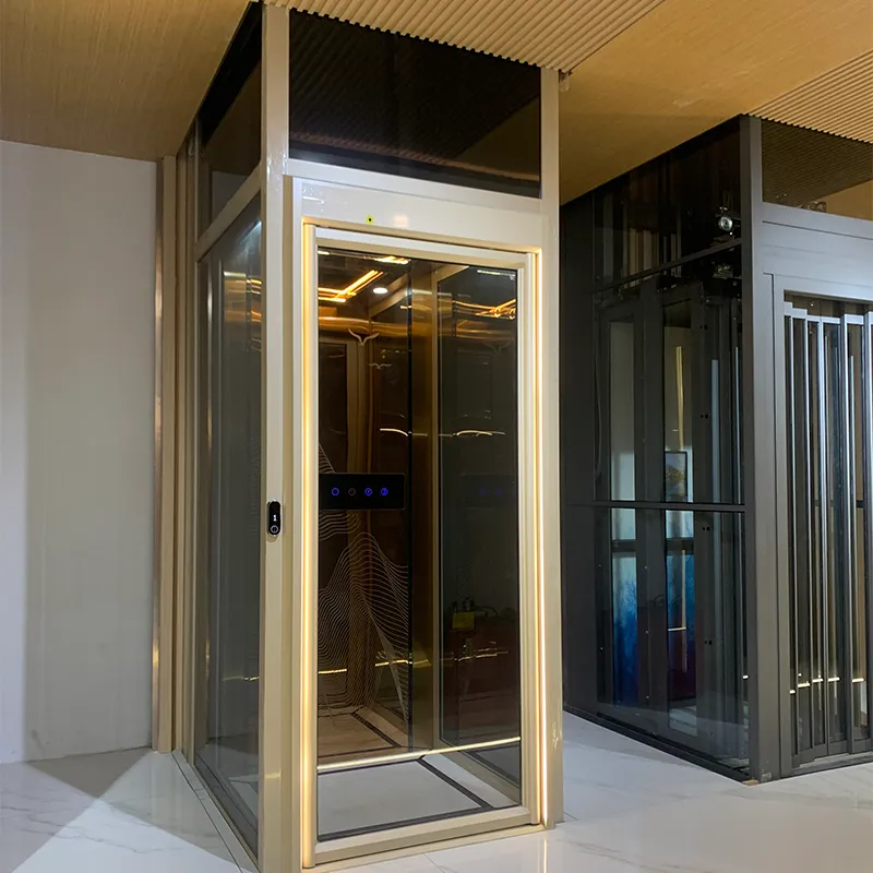 Hydraulic domestic elevator