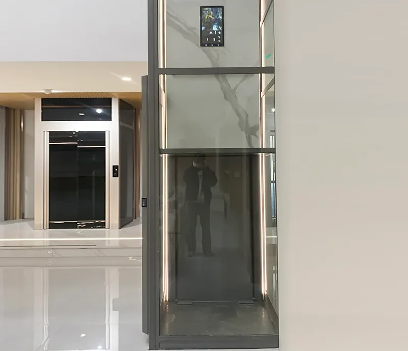 Grey Platform Villa Elevator