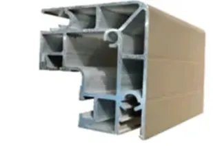 Aluminum alloy cross section