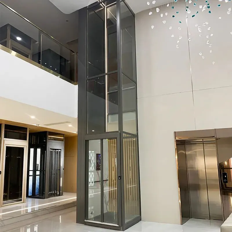 Grey Platform Villa Elevator