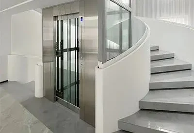 Traction Gantry Frame Type Home Villa Elevator