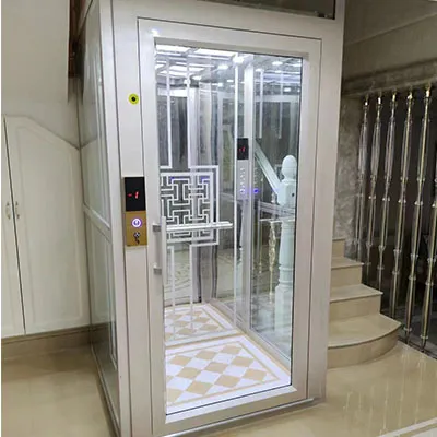 Hydraulic domestic elevator