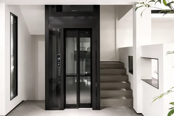 Traction Gantry Frame Type Home Villa Elevator
