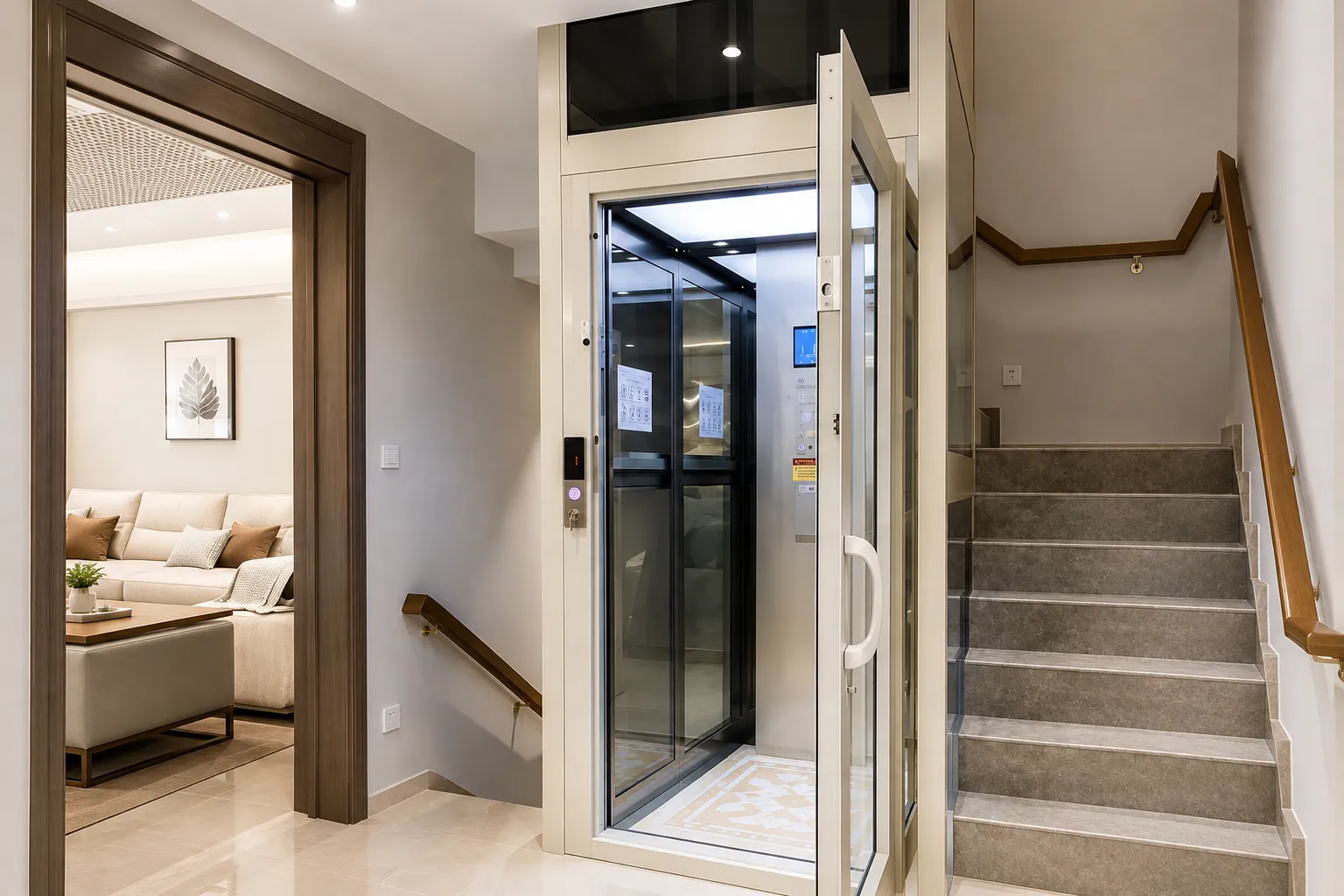 Hydraulic Home Villa Elevator
